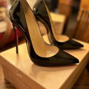 Christian Louboutin So Kate 120 mm Black Pumps